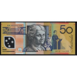 Австралия 50 долларов 1997 года, EK 97704205 Полимер (AUSTRALIA 50 Dollars 1997, Polymer) P 54b(1): UNC