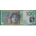 Австралия 100 долларов 1998 года, Полимер, AA 989021208 (AUSTRALIA 100 Dollars 1998, Polymer) P 55b(1): UNC