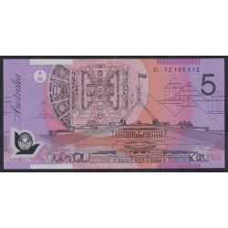 Австралия 5 долларов 2012 года, CI 12190412 (AUSTRALIA 5 Dollars 2012) P57g: UNC