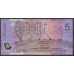 Австралия 5 долларов 1997 года, черный серийный номер и широкие полосы ориентации (AUSTRALIA 5 Dollars 1997) P 51с: UNC