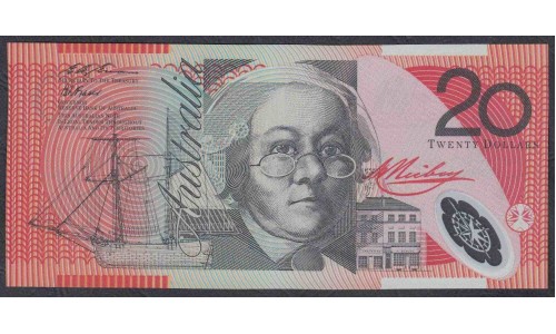 Австралия 20 долларов 1994 года, литера FK, Полимер (AUSTRALIA 20 Dollars 1994, Polymer) P 53a: UNC