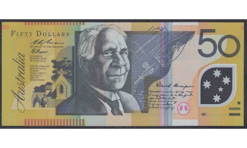Австралия 50 долларов 1995 года, Полимер (AUSTRALIA 50 Dollars 1995, Polymer) P 54a: UNC
