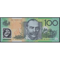 Австралия 100 долларов 2008 года, Полимер (AUSTRALIA 100 Dollars 2008, Polymer) P 61a: UNC
