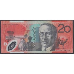 Австралия 20 долларов 1994 года, литера BE, Полимер (AUSTRALIA 20 Dollars 1994, Polymer) P 53a: UNC