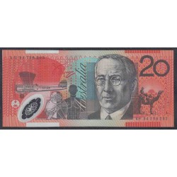 Австралия 20 долларов 1994 года, литера AH, Полимер (AUSTRALIA 20 Dollars 1994, Polymer) P 53a: UNC