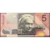Австралия 5 долларов 2001 года, Полимер (AUSTRALIA 5 Dollars 2001, Polymer) P56a : UNC