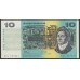 Австралия 10 долларов 1974-1991 года (AUSTRALIA 10 Dollars 1974-1991) P 45g: VF/XF