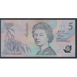 Австралия 5 долларов 1992 г. (AUSTRALIA 5 Dollars 1992) P 50a: XF