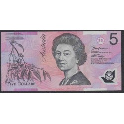 Австралия 5 долларов 2005 года, Полимер (AUSTRALIA 5 Dollars 2005, Polymer) P 57с: UNC