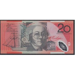 Австралия 20 долларов 2005 года, Полимер, Серия АК (AUSTRALIA 20 Dollars 2005, Polymer) P 59c: aUNC