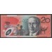 Австралия 20 долларов 2008 года, Полимер (AUSTRALIA 20 Dollars 2008, Polymer) P 59f: UNC