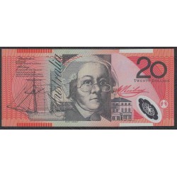 Австралия 20 долларов 2005 года, Полимер, Серия АА (AUSTRALIA 20 Dollars 2005, Polymer) P 59c: UNC
