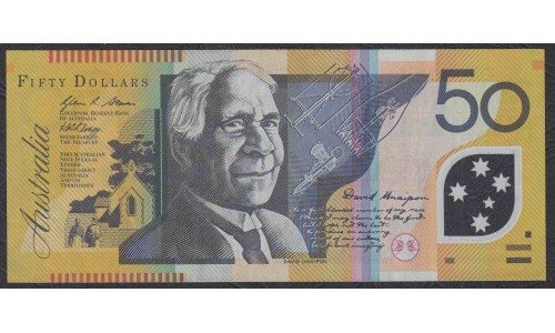 Австралия 50 долларов 2009 года, Полимер (AUSTRALIA 50 Dollars 2009, Polymer) P 60g: XF/aUNC