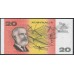 Австралия 20 долларов  1974-1994 г. (AUSTRALIA 20 Dollars 1974-1999) P 46e: UNC--