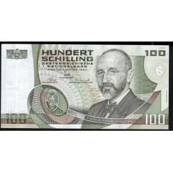 Австрия 100 шиллингов 1984 года (Austria 100 Schilling 1984 year) P 150 : UNC