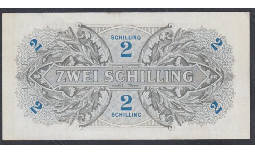 Австрия 2 шиллинга 1944 года (Austria 2 Schilling 1944 year) P 104b: XF++