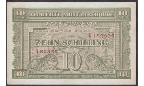 Австрия 10 шиллингов 1944 года, Оккупация Австрии (Austria 10 Schilling 1944 year) P 106(3): UNC--