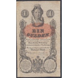 Австрия 1 гульден 1858 года (Austria 1 gulden 1858 year) P A81 : Fine/XF