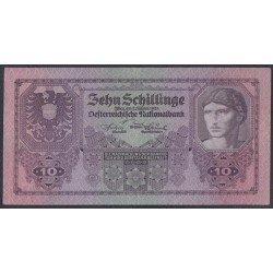 Австрия 10 Шиллингов,  1925 года, Просто Редкость  (Austria Schilling 1925) P 89: XF