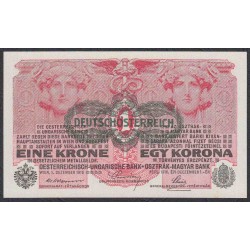 Австрия 1 крона 1919 года (Austria 1 krone 1919 year) P 49 : UNC
