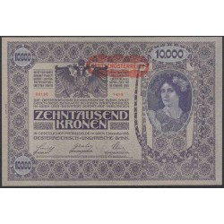 Австрия 10000 крон 1919 года (Austria 10000 kronen 1919 year) P 66: UNC--