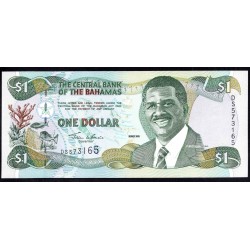 Багамские Острова 1 доллар 2001 г. (BAHAMAS 1 Dollar 2001) P69:Unc