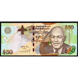 Багамские Острова 50 долларов 2006 г. (BAHAMAS 50 Dollars 2006) P75:Unc