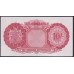 Багамские Острова 10 шиллингов L.1936(1953) года, РЕДКИЕ (BAHAMAS 10 Shillings Bahamas Government L. 1936 (1953)) P 14d: UNC