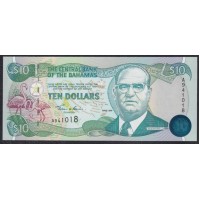 Багамские Острова 10 долларов 2000 г. (BAHAMAS 10 Dollars 2000) P 64: UNC