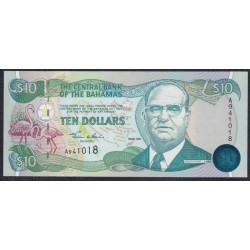 Багамские Острова 10 долларов 2000 г. (BAHAMAS 10 Dollars 2000) P 64: UNC
