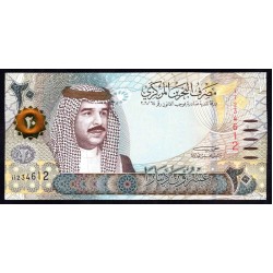 Бахрейн 20 динар L. 2006 (2016) г. (BAHRAIN 20 Dinars L. 2006 (2016) g.) P34:Unc