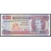 Барбадос 20 долларов ND (1999) (BARBADOS 20 Dollars ND (1999)) P 57: UNC