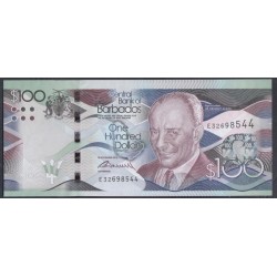 Барбадос 100 долларов 2016 год (BARBADOS 100 Dollars 2016) P 78b: UNC