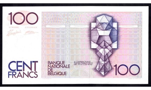 Бельгия 100 франков (1982-1994) (BELGIUM 100 Francs (1982-1994)) P 142a(6) : UNC