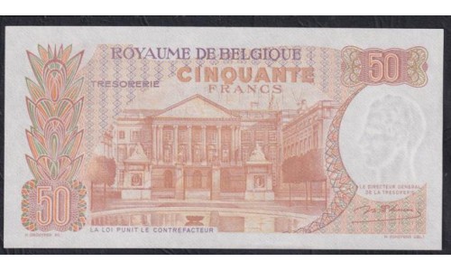 Бельгия 50 франков 16.05.66 (Belgium 50 Franks 16.05.66) P 139(1): UNC