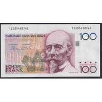 Бельгия 100 франков (1978-1981) (BELGIUM 100 Francs (1978-1981)) P 140a(2) : UNC-