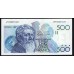 Бельгия 500 франков  ND(1980-1981) , НЕЧАСТЫЕ (BELGIUM  500 Francs ND(1980-1981)) P 141: UNC 