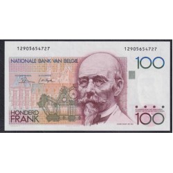 Бельгия 100 франков (1982-1994) (BELGIUM 100 Francs (1982-1994)) P 142a(1) : UNC