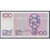 Бельгия 100 франков (1982-1994) (BELGIUM 100 Francs (1982-1994)) P 142a(1) : UNC