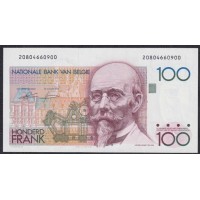 Бельгия 100 франков (1982-1994) (BELGIUM 100 Francs (1982-1994)) P 142a(5) : UNC