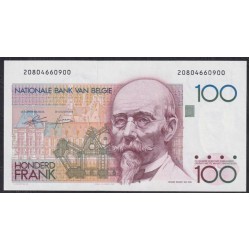 Бельгия 100 франков (1982-1994) (BELGIUM 100 Francs (1982-1994)) P 142a(5) : UNC