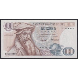 Бельгия 1000 франков 14.11.67 года (BELGIUM 1000 Francs 14.11.67) P 136a: UNC