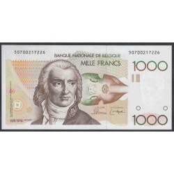 Бельгия 1000 франков (1980-1996) (Belgium 1000 francs (1980-1996)) P 144a(1): UNC