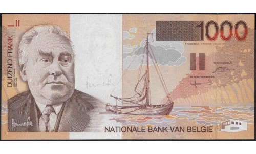 Бельгия 1000 франков (1997) (Belgium 1000 francs (1997)) P 150 : UNC