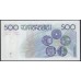Бельгия 500 франков (1982-1998) (Belgium 500 francs (1982-1998)) P 143a(1): UNC