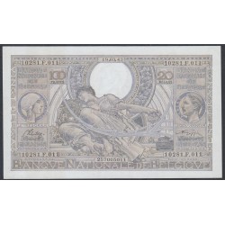 Бельгия 100 франков / 20 белгас 19.03.1943 (BELGIUM 100 Frank / 20 Belgas 19.03.1943) P 107(4) : UNC