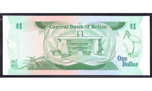 Белиз 1 доллар 1983 (BELIZE 1 dollar 1983) P 43 : UNC