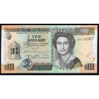 Белиз 10 долларов 2020 (BELIZE 10 dollars 2020) P 68e(2): UNC