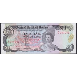 Белиз 10 долларов 1987 (BELIZE 5 dollars 1987) P 48a: UNC