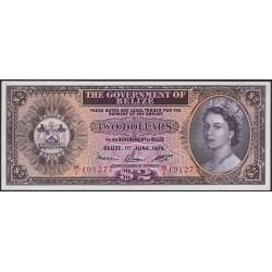 Белиз 5 долларов 1975 (BELIZE 5 dollars 1975) P 34b : UNC
